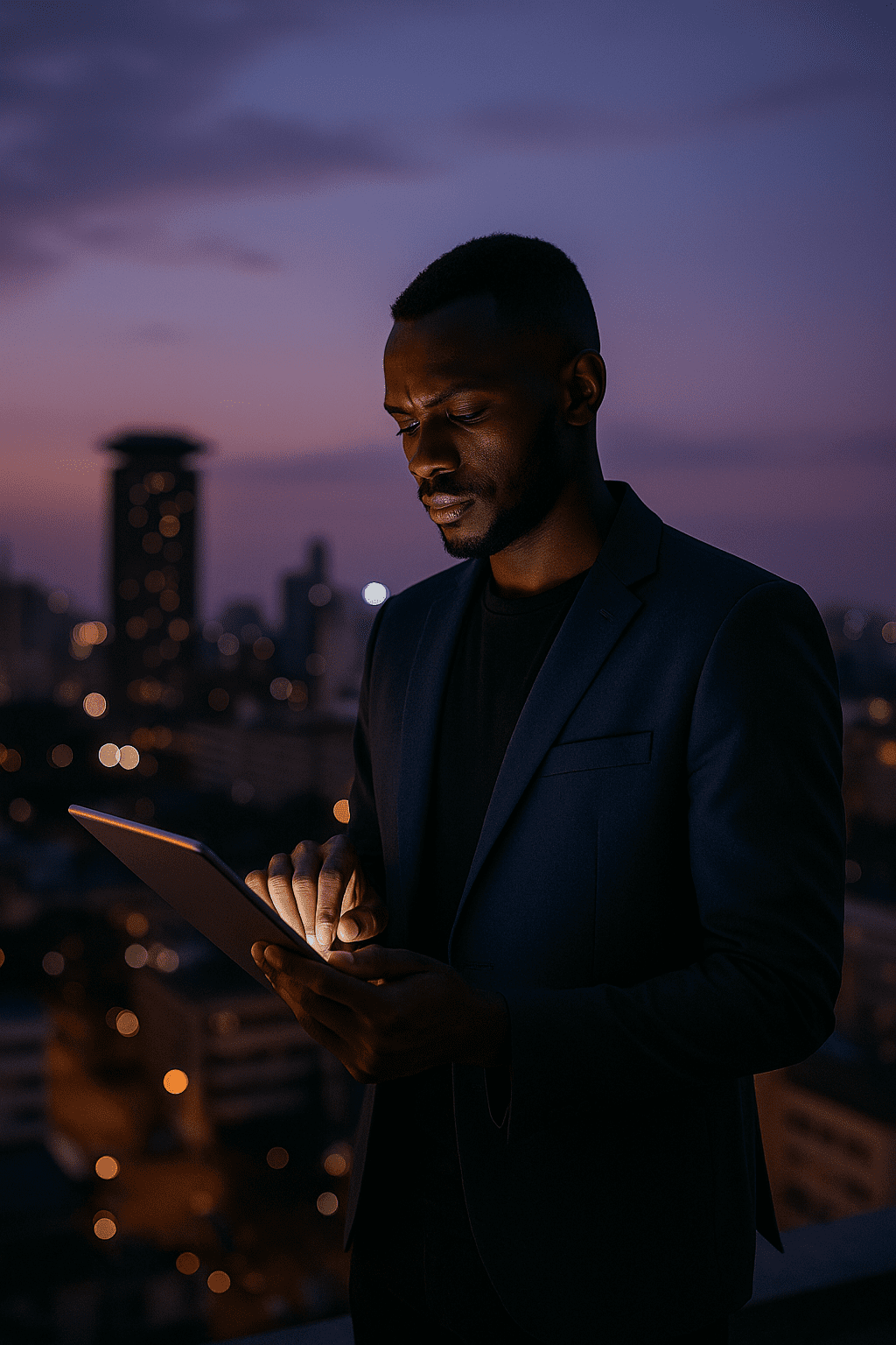 kenyan digital founder portrait